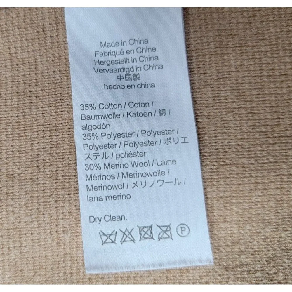 J Crew Eloise Sweater Blazer In Heather Khaki Merino Wool Blend Size‎ M/L?